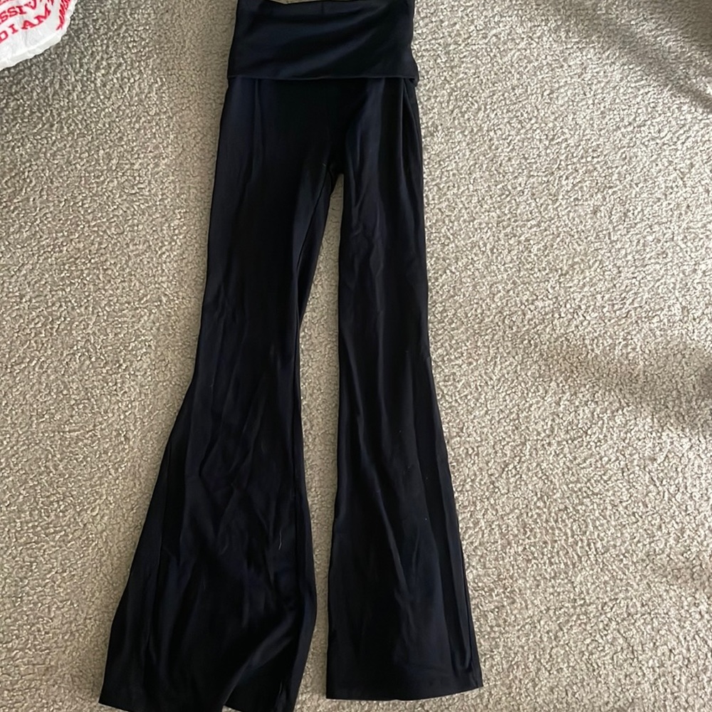 Black Aerie Flare Leggings Yoga Style XS